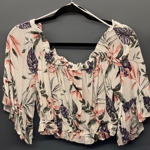 Floral Crop Top